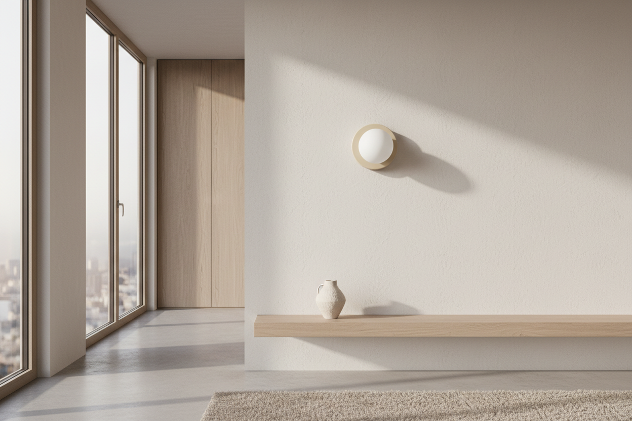 Petite applique murale salon