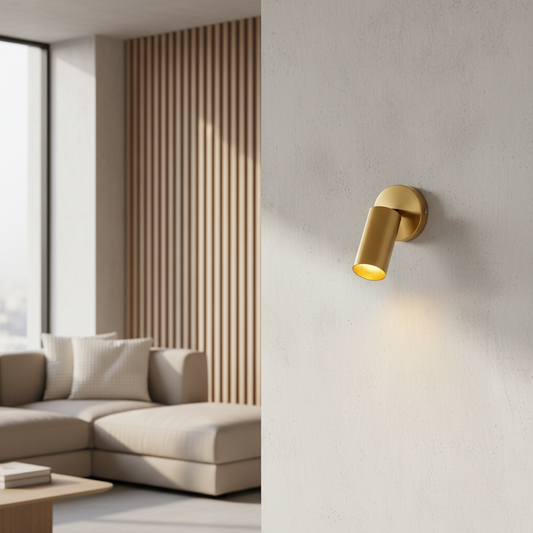 Appliques murales laiton