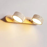 Traverttine applique murale Wabi Sabi créatif rond LED - Vignette | VAM - Maison Lumière
