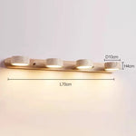 Traverttine applique murale Wabi Sabi créatif rond LED - Vignette | VAM - Maison Lumière